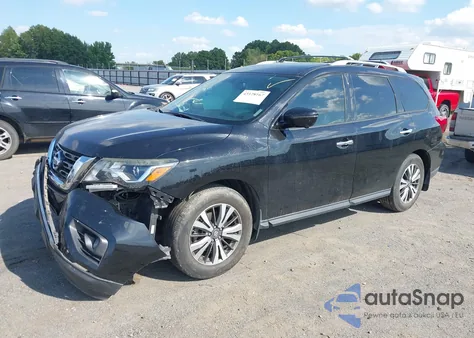 2017 Nissan Pathfinder Sl from USA, damaged, VIN 5N1DR2MN8HC668773